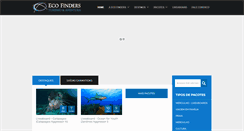 Desktop Screenshot of ecofinders.com.br